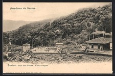 Ansichtskarte Santos, Sitio dos Piloes, Caixa d´agua  comprar usado  Enviando para Brazil