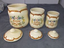 sugar tea jars coffee set for sale sugar tea jars coffee set for sale Winfield