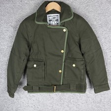 ZADIG & VOLTAIRE DAMSKA KAWA XS XSMALL KURTKA BOMBERKA KHAKI ZIELONA PŁÓTNO NOWA!, używany na sprzedaż  PL