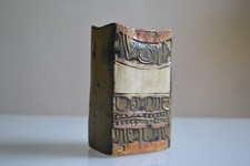 Vase grès brutaliste usato  Spedire a Italy