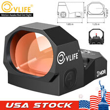 Mira de ponto vermelho 3MOA Motion Awake mira reflex para trilho Picatinny RMR Cut/MOS/21mm comprar usado  Enviando para Brazil