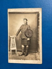 scottish military postcard for sale  CORSHAM