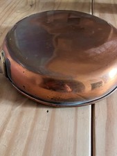 Copper frying pan for sale  NEWMARKET