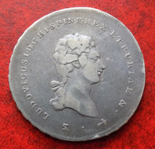 Firenze Francescone da 10 Paoli 1803 Ludovico I  1801-1803 comprar usado  Enviando para Brazil