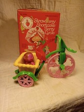 Strawberry Shortcake Berry Cycle Vintage 1982 Kenner Trike Bike & Pet Com Caixa comprar usado  Enviando para Brazil