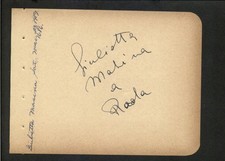 Giulietta masina signed for sale  Issaquah
