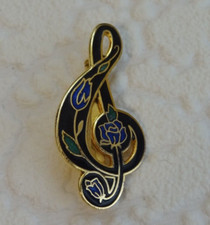 Treble clef cloisonne for sale  ARBROATH
