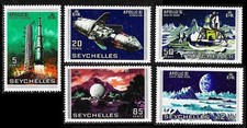 Seychellen 1969 mondlandung gebraucht kaufen  Großpösna