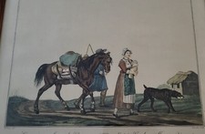 Lithographie suite chevaux d'occasion  Bordeaux-