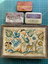 Vintage tins jacobean for sale  PONTYCLUN