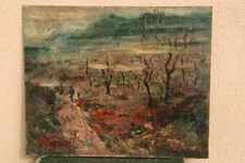 Peinture panneau pascalet d'occasion  France
