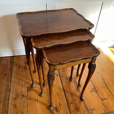 Antique nest wooden for sale  FAREHAM