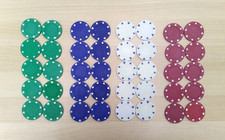 40x poker chips for sale  BIRMINGHAM