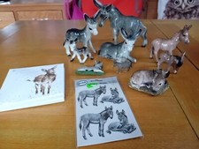 Collection donkey ornaments... for sale  KINLOCHLEVEN