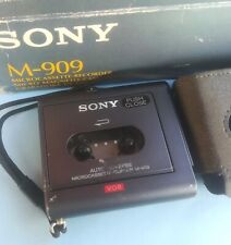 Sony m909 microcassette usato  Roma