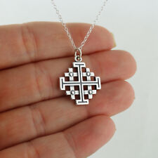 Jerusalem cross necklace for sale  Burleson