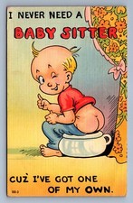 Postcard vtg humor for sale  Findlay