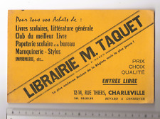 Ancien buvard librairie d'occasion  Bitche