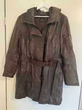 Milestone damen ledermantel gebraucht kaufen  München