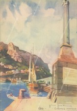 S662 cartolina capri usato  Tramonti