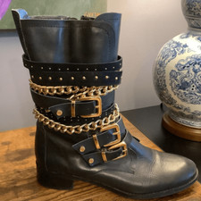 Carrano black leather for sale  Maceo