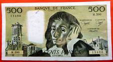 Beau billet 500 d'occasion  Biesheim