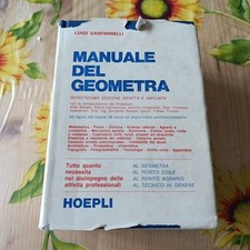 Manuale del geometra usato  Volvera