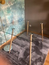 Glastisch rechteckig 110x70cm gebraucht kaufen Glastisch rechteckig 110x70cm gebraucht kaufen  München