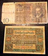 Reichsmark scheine weimarer gebraucht kaufen  Stolberg (Rhld.)