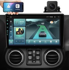 Usado, DESLUMBRANTE Jeep Wrangler JK 2011-2018 10.1" Android rádio de carro estéreo CarPlay GPS   comprar usado  Enviando para Brazil