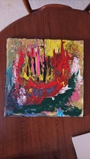Tableau acrylique toile d'occasion  Vergongheon