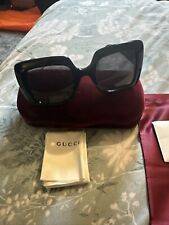 Black gucci sunglasses for sale  BRIDLINGTON