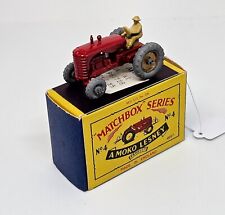 Lesney Matchbox - 4b Massey Harris Tractor 1957 (ID#158) comprar usado  Enviando para Brazil