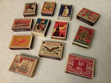 Matchboxes matchbooks job for sale  TROWBRIDGE