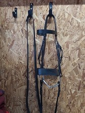 Leather show bridle for sale  HARLOW