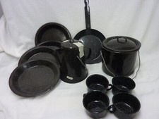 Piece black enameled for sale  Palos Park