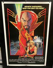 Usado, Pôster original/antigo 1980 FLASH GORDON filme laminado de uma folha - Raro! comprar usado  Enviando para Brazil