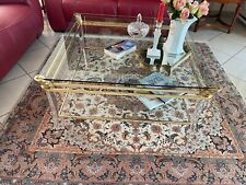 Couchtisch glasplatten messing gebraucht kaufen  Rickling