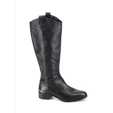 Botas altas de equitación Louise Et Cie para mujer de cuero negras talla 7,5 M segunda mano  Embacar hacia Mexico