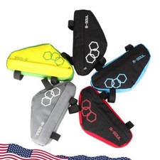 Usado, Bolsa triangular tubo frontal quadro bicicleta telefone bicicleta capa dura mountain bike comprar usado  Enviando para Brazil