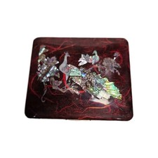 Lacquered wood box for sale  LONDON