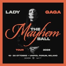 Biglietto concerto lady usato  Roma
