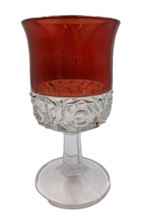 Ruby flashed goblet for sale  BICESTER