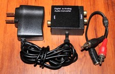 Digital optical coaxial for sale  Warren