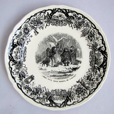 Assiette thème chasse d'occasion  Colmar