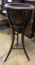 Edwardian mahogany jardiniere for sale  BEDFORD