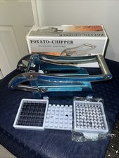 Picador de batata, cortador de frituras, fritadeira francesa, batatas fritas frescas cortadas, cortadores de tamanho 2 comprar usado  Enviando para Brazil