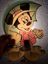Wandlampe disney micky gebraucht kaufen  Dresden