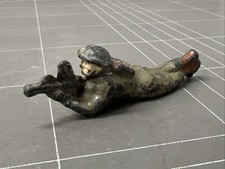 Brinquedo vintage soldado chumbo exército arma mentirosa militar britânico Primeira Guerra Mundial comprar usado  Enviando para Brazil