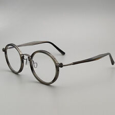 Marco de gafas redondo retro marco de metal ultraligero para hombres mujeres segunda mano  Embacar hacia Mexico